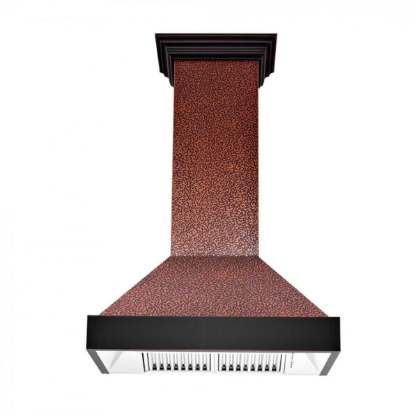 ZLINE Designer Series Wall Mount Range Hood in Copper with Size Options (655-EBXXX) - Image 7