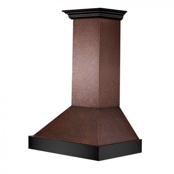 ZLINE Designer Series Wall Mount Range Hood in Copper with Size Options (655-EBXXX) - Image 5