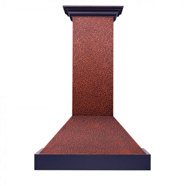 ZLINE Designer Series Wall Mount Range Hood in Copper with Size Options (655-EBXXX) - Image 4