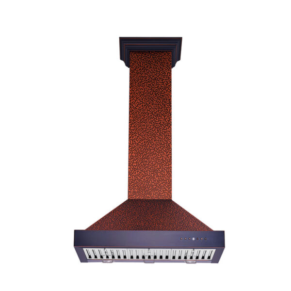 ZLINE Designer Series Wall Mount Range Hood in Copper with Size Options (KB2-EBXXX-30) - Image 6