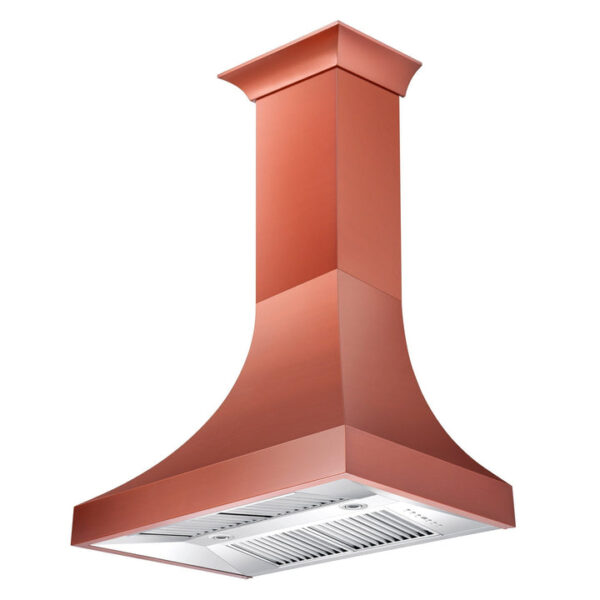 ZLINE Designer Series Copper Finish Wall Range Hood (8632C) - Image 9
