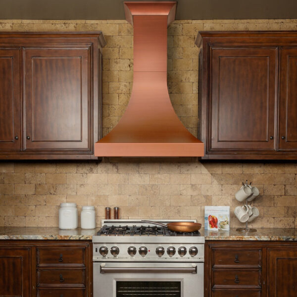 ZLINE Designer Series Copper Finish Wall Range Hood (8632C) - Image 11