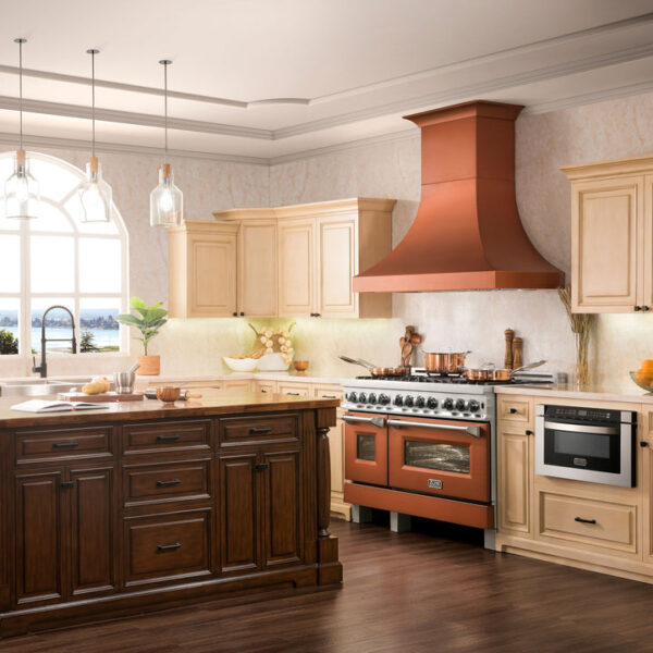 ZLINE Designer Series Copper Finish Wall Range Hood (8632C) - Image 12