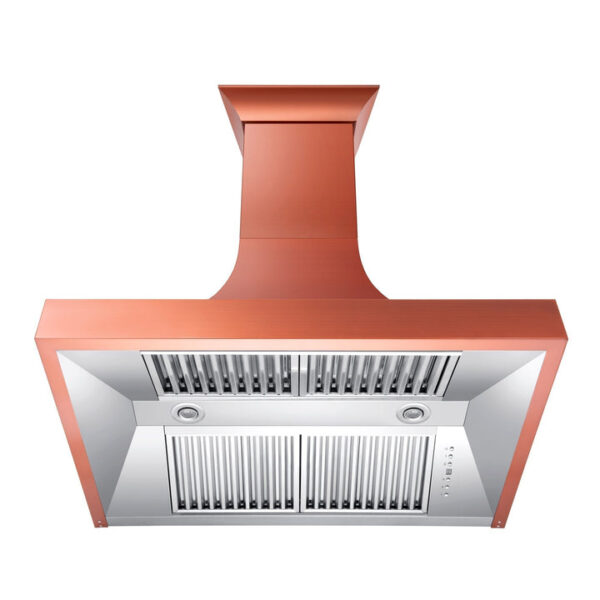 ZLINE Designer Series Copper Finish Wall Range Hood (8632C) - Image 6