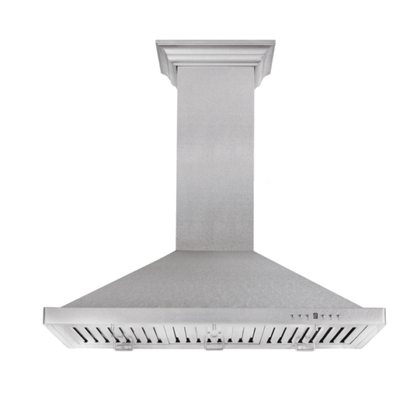 ZLINE Convertible Designer Series Fingerprint Resistant Stainless Steel Wall Mount Range Hood (8KBS) - Image 2