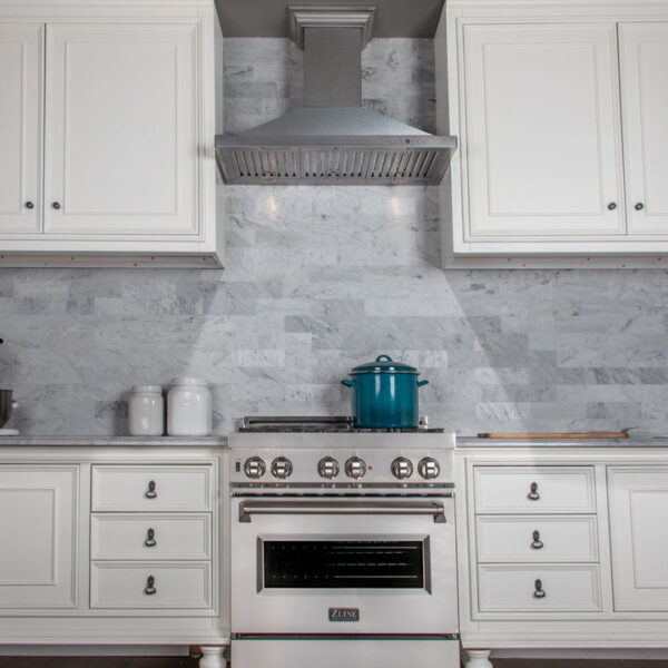 ZLINE Convertible Designer Series Fingerprint Resistant Stainless Steel Wall Mount Range Hood (8KBS) - Image 6
