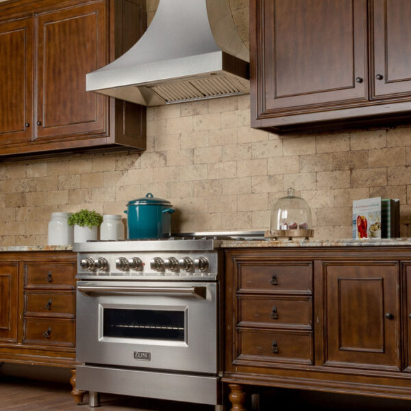 ZLINE Designer Series Fingerprint Resistant Stainless Steel Wall Range Hood (8632S) - Image 4