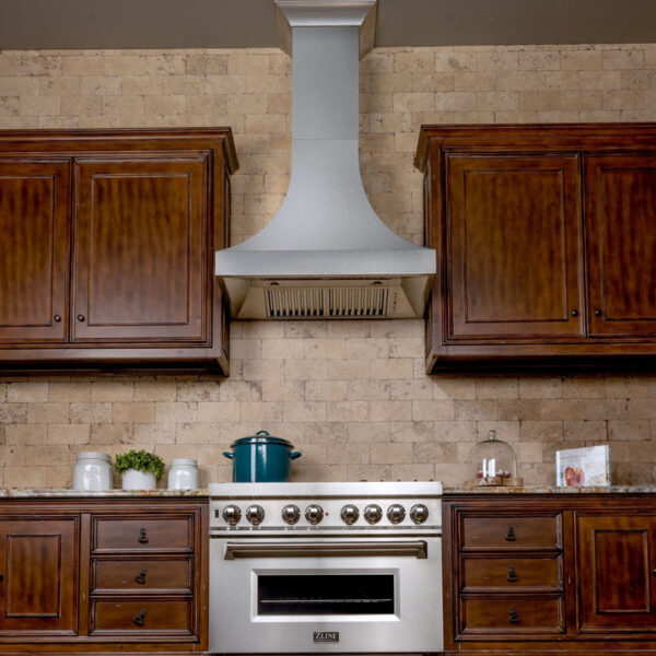 ZLINE Designer Series Fingerprint Resistant Stainless Steel Wall Range Hood (8632S) - Image 5