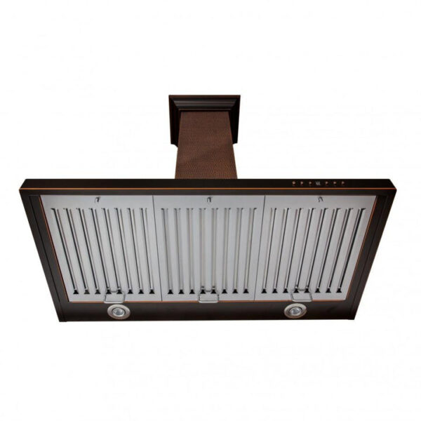 ZLINE Designer Series Hand-Hammered Wall Mount Range Hood (8KBH) - Image 4