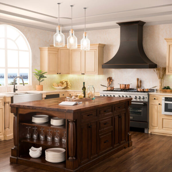ZLINE Designer Series Oil-Rubbed Bronze Wall Range Hood (8632B) - Image 13
