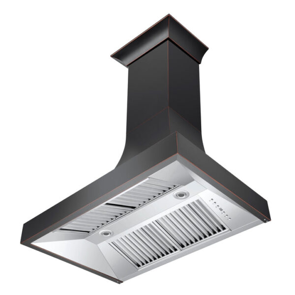 ZLINE Designer Series Oil-Rubbed Bronze Wall Range Hood (8632B) - Image 9