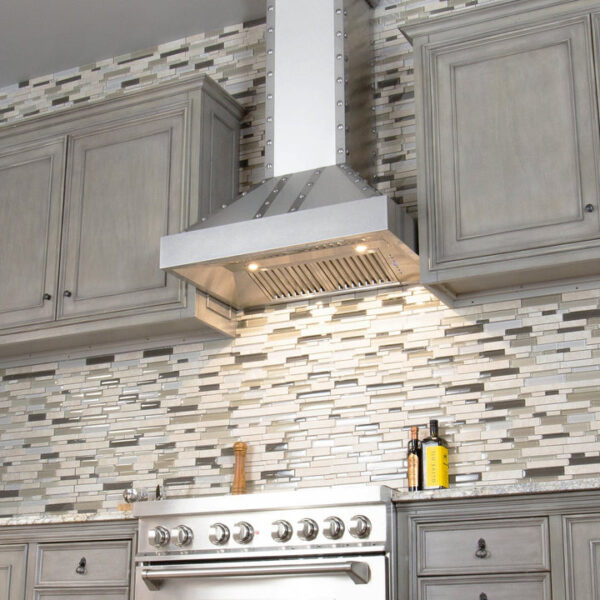 ZLINE Designer Series Ducted Wall Mount Range Hood in Fingerprint Resistant Stainless Steel (655-4SSSS) - Image 2