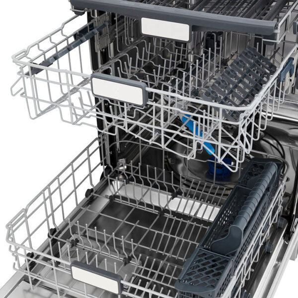 ZLINE 24 in. Panel-Included Monument Series 3rd Rack Top Touch Control Dishwasher with Black Matte Door, 45dBa (DWMT-BLM-24) - Image 5