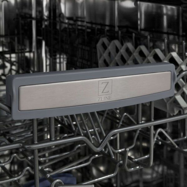 ZLINE 18" Tallac Series 3rd Rack Top Control Dishwasher in Custom Panel Ready with Stainless Steel Tub, 51dBa (DWV-18) - Image 7