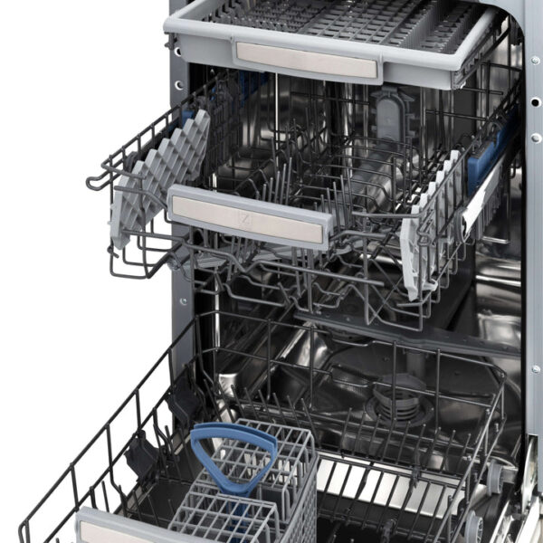 ZLINE 18" Tallac Series 3rd Rack Top Control Dishwasher in Custom Panel Ready with Stainless Steel Tub, 51dBa (DWV-18) - Image 4