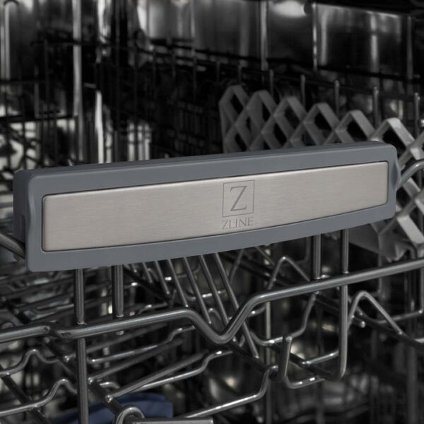ZLINE 18 in. Tallac Series 3rd Rack Top Control Dishwasher in a Stainless Steel Tub with Copper Panel, 51dBa (DWV-C-18) - Image 4