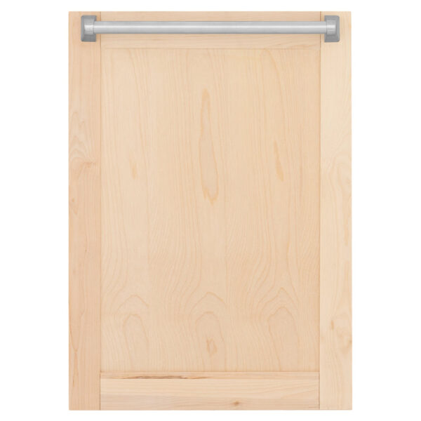 ZLINE 18 in. Tallac Series 3rd Rack Top Control Dishwasher in a Stainless Steel Tub with Unfinished Wooden Panel, 51dBa (DWV-UF-18) - Image 2