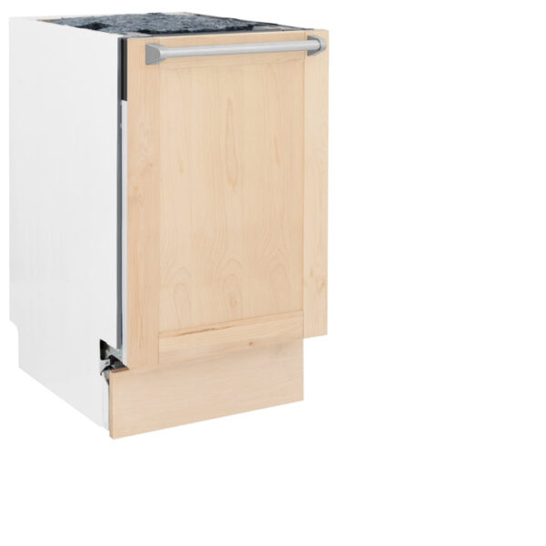 ZLINE 18 in. Tallac Series 3rd Rack Top Control Dishwasher in a Stainless Steel Tub with Unfinished Wooden Panel, 51dBa (DWV-UF-18) - Image 6