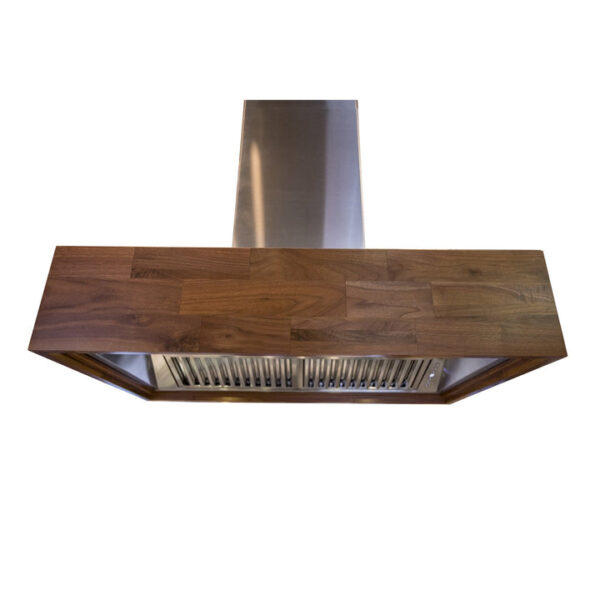 ZLINE Remote Blower Designer Series Wooden Island Mount Range Hood in Butcher Block (681iW-RD/RS) - Image 7