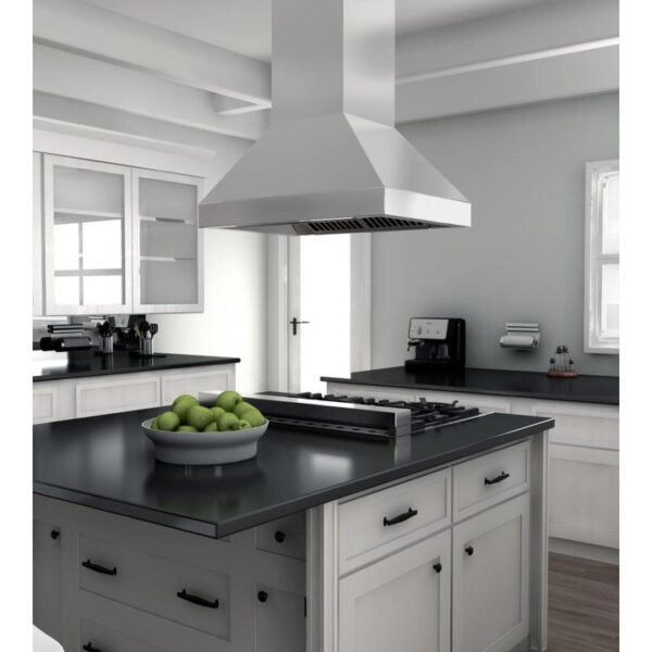 ZLINE Remote Blower Island Mount Range Hood in Stainless Steel (597i-R) - Image 6