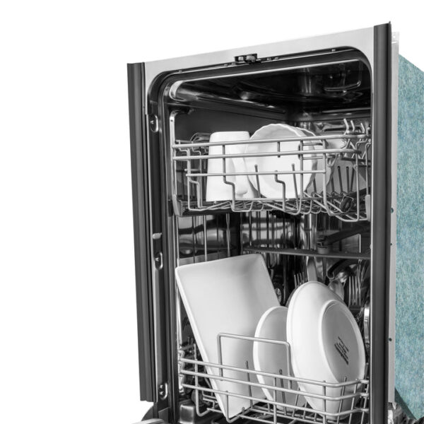 ZLINE 18 in. Compact Panel Ready Top Control Dishwasher with Stainless Steel Tub, 54dBa (DW7714-18) - Image 8