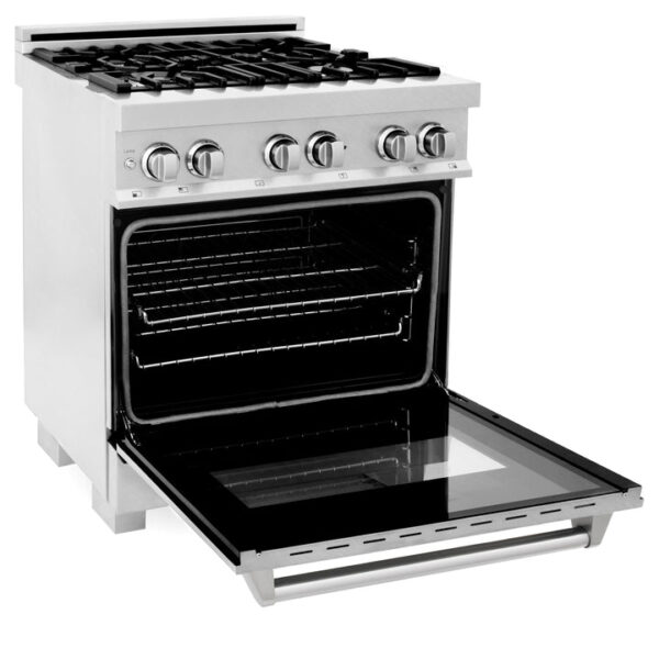 ZLINE 30 in. 4.0 cu. ft. Dual Fuel Range with Gas Stove and Electric Oven in All Fingerprint Resistant Stainless Steel (RAS-SN-30) - Image 17