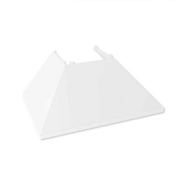 ZLINE Fingerprint Resistant Stainless Steel Range Hood With White Matte Shell (8654WM) - Image 6