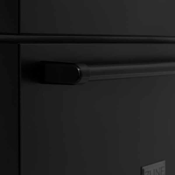ZLINE 36 in. Freestanding French Door Refrigerator with Ice Maker in Black Stainless Steel (RFM-36-BS) - Image 13