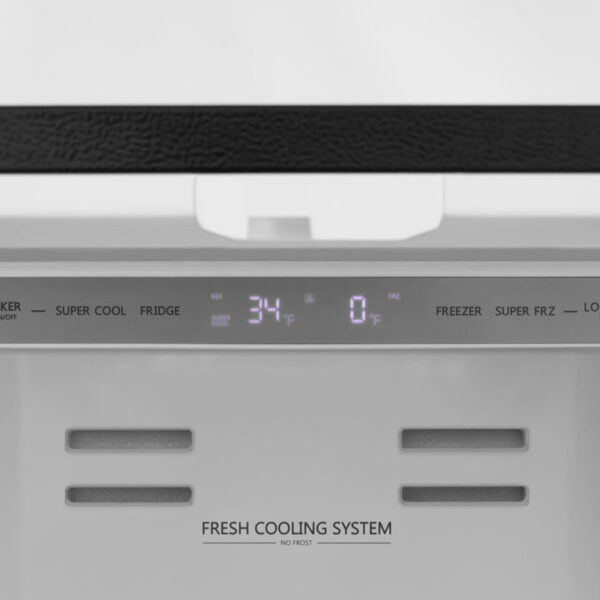 ZLINE 36 in. Freestanding French Door Refrigerator with Ice Maker in Fingerprint Resistant Stainless Steel (RFM-36) - Image 10