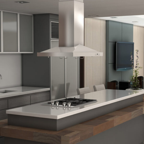 ZLINE Island Mount Range Hood In Stainless Steel (GL1i) - Image 3