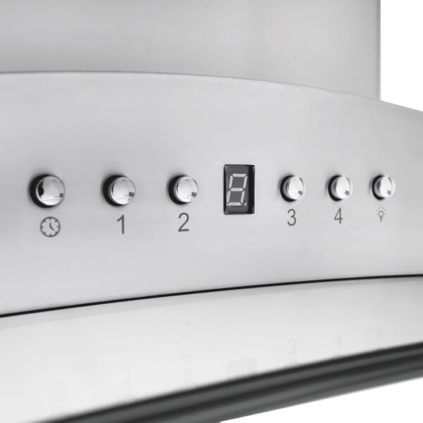 ZLINE Convertible Vent Island Mount Range Hood in Stainless Steel & Glass (GL9i) - Image 3