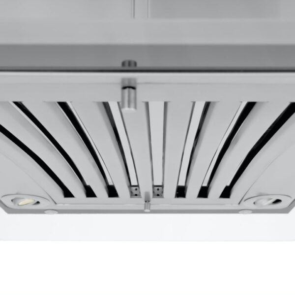 ZLINE Convertible Vent Island Mount Range Hood in Stainless Steel & Glass (GL9i) - Image 5