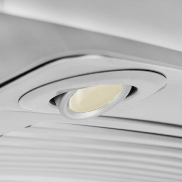 ZLINE Convertible Vent Island Mount Range Hood in Stainless Steel & Glass (GL9i) - Image 6