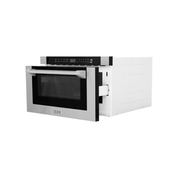 ZLINE 24 in. 1.2 cu. ft. Built-in Microwave Drawer with a Traditional Handle with Color Options (MWD-1-H) - Image 11
