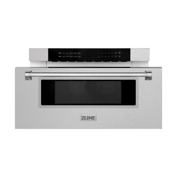 ZLINE 30 in. 1.2 cu. ft. Built-In Microwave Drawer in Fingerprint Resistant Stainless Steel (MWD-30-SS) - Image 9