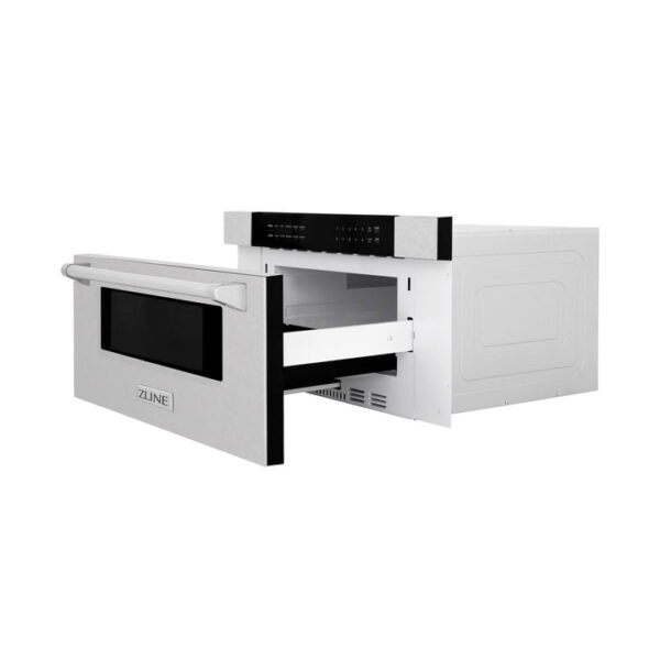 ZLINE 30 in. 1.2 cu. ft. Built-In Microwave Drawer in Fingerprint Resistant Stainless Steel (MWD-30-SS) - Image 8