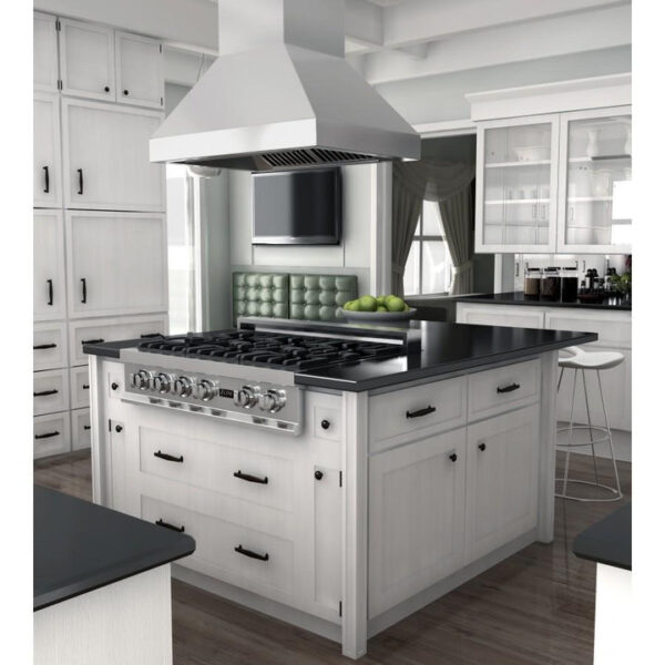 ZLINE Ducted Island Mount Range Hood in Stainless Steel (597i) - Image 8