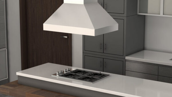 ZLINE Ducted Island Mount Range Hood in Stainless Steel (597i) - Image 6