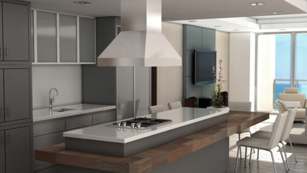 ZLINE Ducted Island Mount Range Hood in Stainless Steel (597i) - Image 4