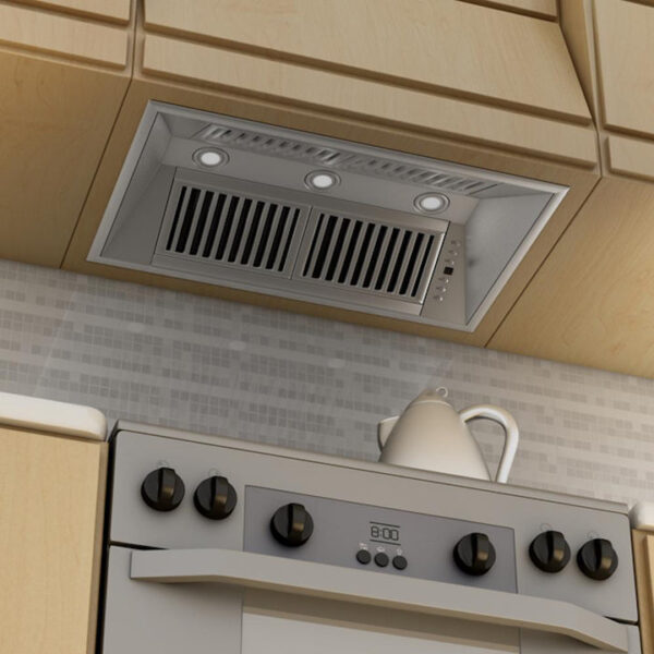 ZLINE Double Remote Blower Ducted 700 CFM Range Hood Insert in Stainless Steel (695-RD) - Image 7