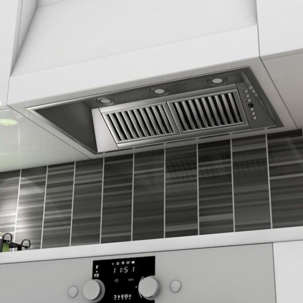 ZLINE Double Remote Blower Ducted 700 CFM Range Hood Insert in Stainless Steel (695-RD) - Image 11