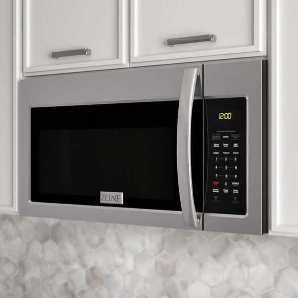 ZLINE Stainless Steel Over the Range Convection Microwave Oven with Modern Handle (MWO-OTR-30) - Image 16