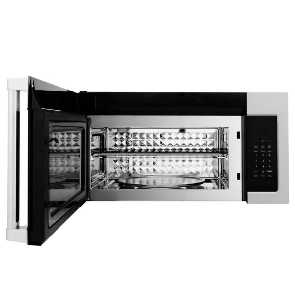 ZLINE 30 in. Stainless Steel Over the Range Convection Microwave Oven with Traditional Handle (MWO-OTR-H-30) - Image 11