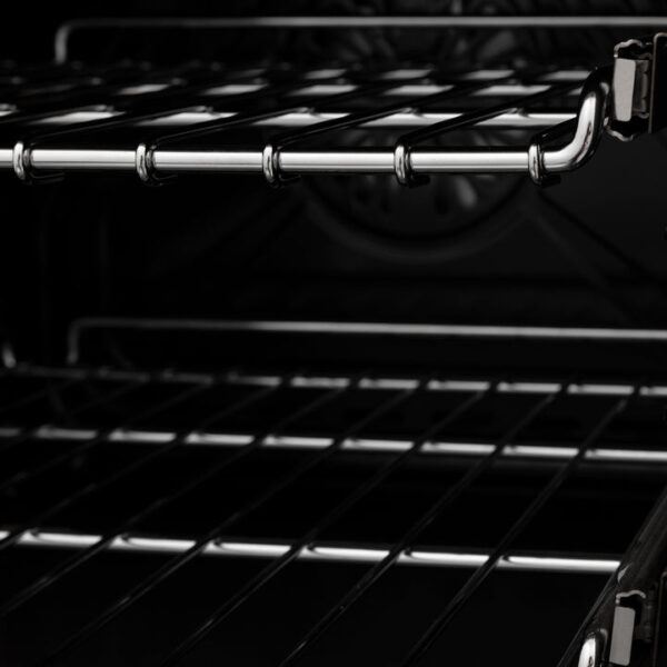 ZLINE 24 in. 2.8 cu. ft. Induction Range with a 3 Element Stove and Electric Oven in Black Stainless Steel (RAIND-BS-24) - Image 9