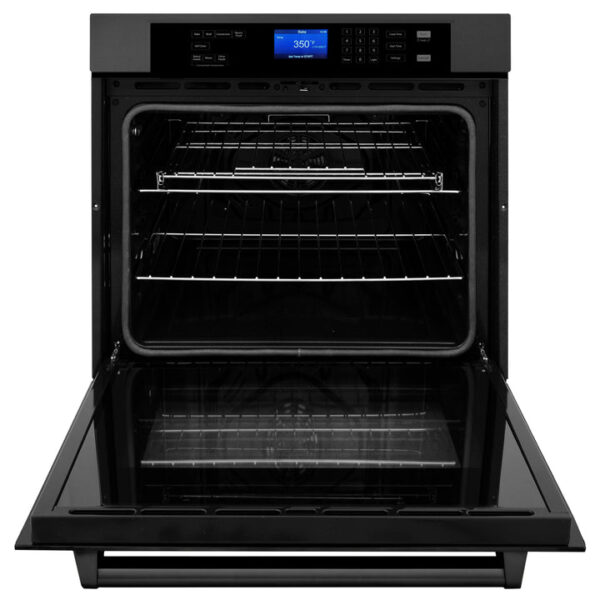 ZLINE 30 in. Professional Electric Single Wall Oven with Self Clean and True Convection in Black Stainless Steel (AWS-30-BS) - Image 13