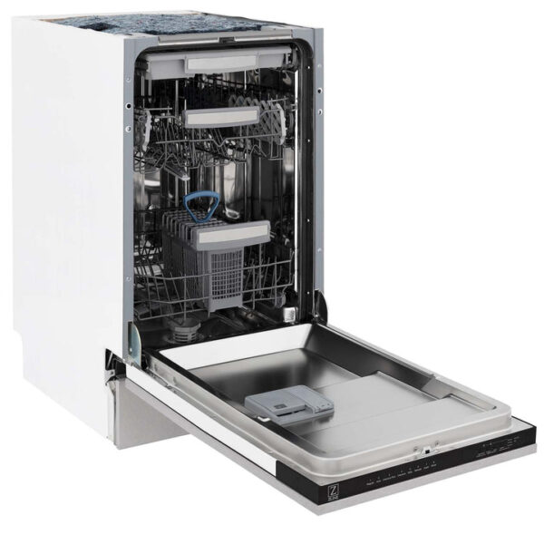 ZLINE 18 in. Tallac Series 3rd Rack Top Control Dishwasher in a Stainless Steel Tub with Fingerprint Resistant Stainless Steel Panel, 51dBa (DWV-SN-18) - Image 8