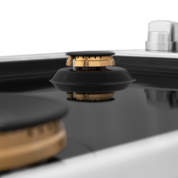 ZLINE 30 in. Dropin Cooktop with 4 Gas Brass Burners and Black Porcelain Top (RC-BR-30-PBT) - Image 10