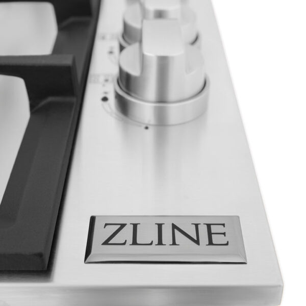 ZLINE 30 in. Drop In Cooktop with 4 Gas Brass Burners (RC-BR-30) - Image 13