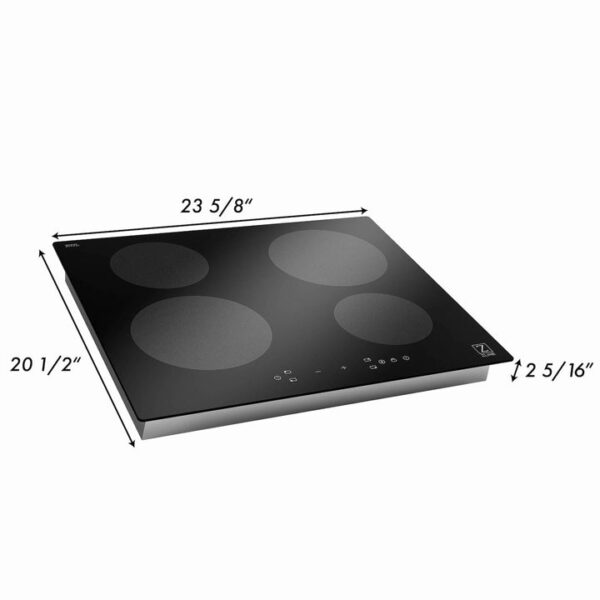 ZLINE 24 in. Induction Cooktop with 4 burners (RCIND-24) - Image 3