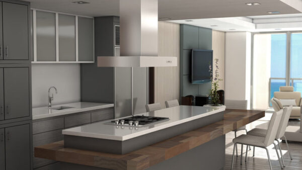 ZLINE Ducted Professional Island Mount Range Hood in Stainless Steel (KECOMi) - Image 3